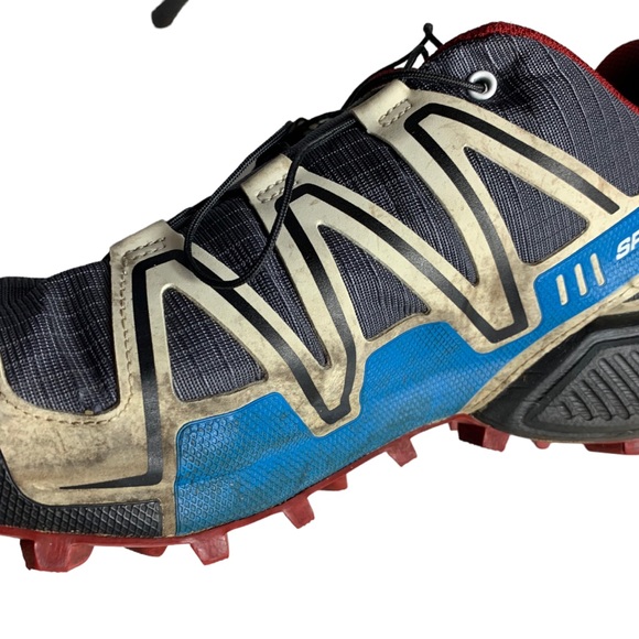 Salomon Speedcross 3 CS Trail Running Shoes Men’s Size 11 Ortholite contagrip - Picture 8 of 16